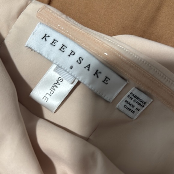 Keepsake Another World Beige Off-the-Shoulder
Dress - Picture 5 of 9